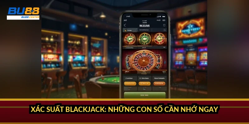 Xác suất Blackjack: những con số cần nhớ ngay