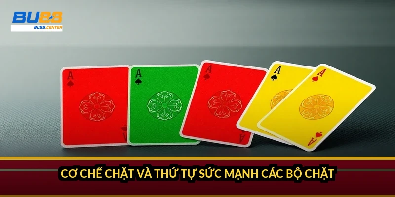Cơ chế chặt và thứ tự sức mạnh các bộ chặt