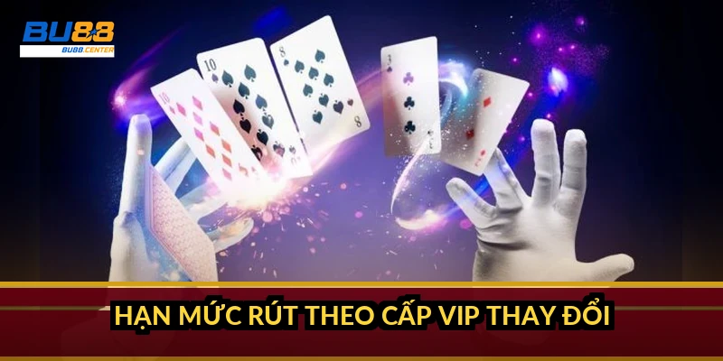 Hạn mức rút tiền BU88: giới hạn tối thiểu, tối đa và quy định VIP Hạn mức rút theo cấp VIP thay đổi ra sao?