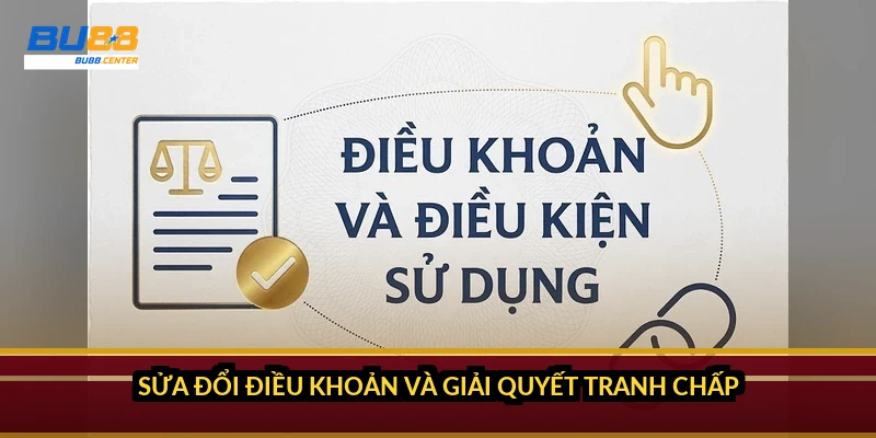 Điều khoản và điều kiện BU88: quy định chính thức người chơi cần tuân thủ Sửa đổi điều khoản và giải quyết tranh chấp